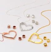 Personalized Heart Necklaces Women Jewelry Custom Name Necklaces & Pendants Mothers Day Gift - Serenity Spaces