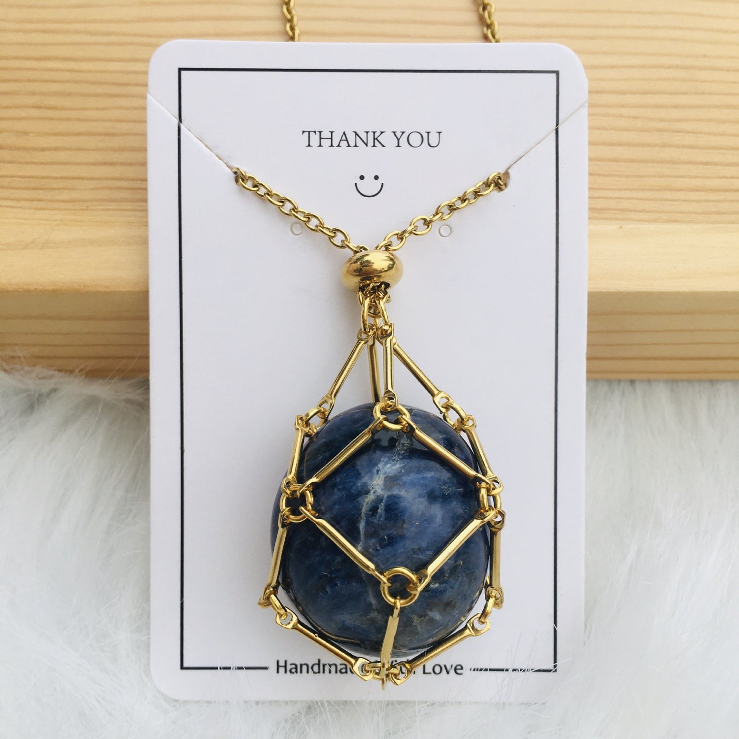 Natural Energy Crystal Pendant - Serenity Spaces