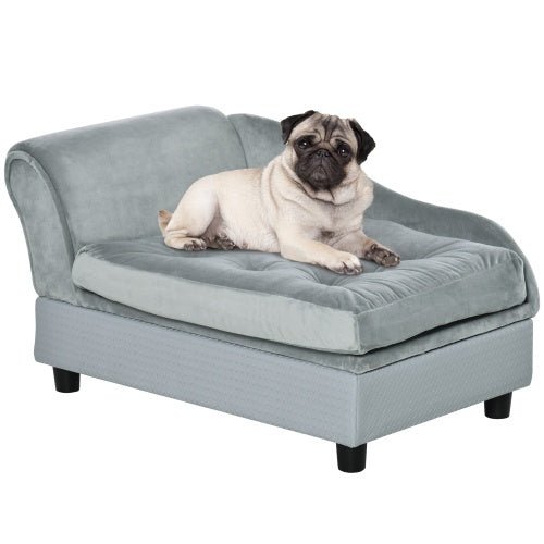 Luxury Small Dog Bed With Hidden Storage - Serenity Spaces