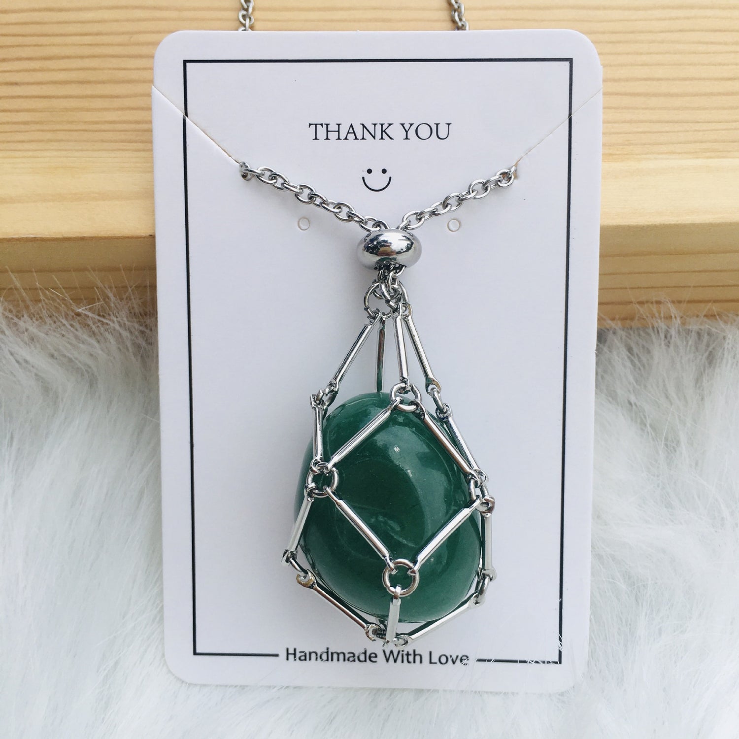 Natural Energy Crystal Pendant - Serenity Spaces
