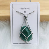 Natural Energy Crystal Pendant - Serenity Spaces