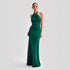 Ins Bodycon Halter Dress Sexy Backless Slim Fit Waist Slimming Maxi Dresses Prom Party Club Clothing For Women - Serenity Spaces