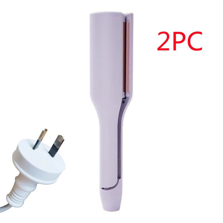 Hair Curling Iron 32mm Deep Wave Hair Curler 4 Temperature Adjustable Fast Heating Crimping Iron Styler Wand For All Hair Style - Serenity Spaces