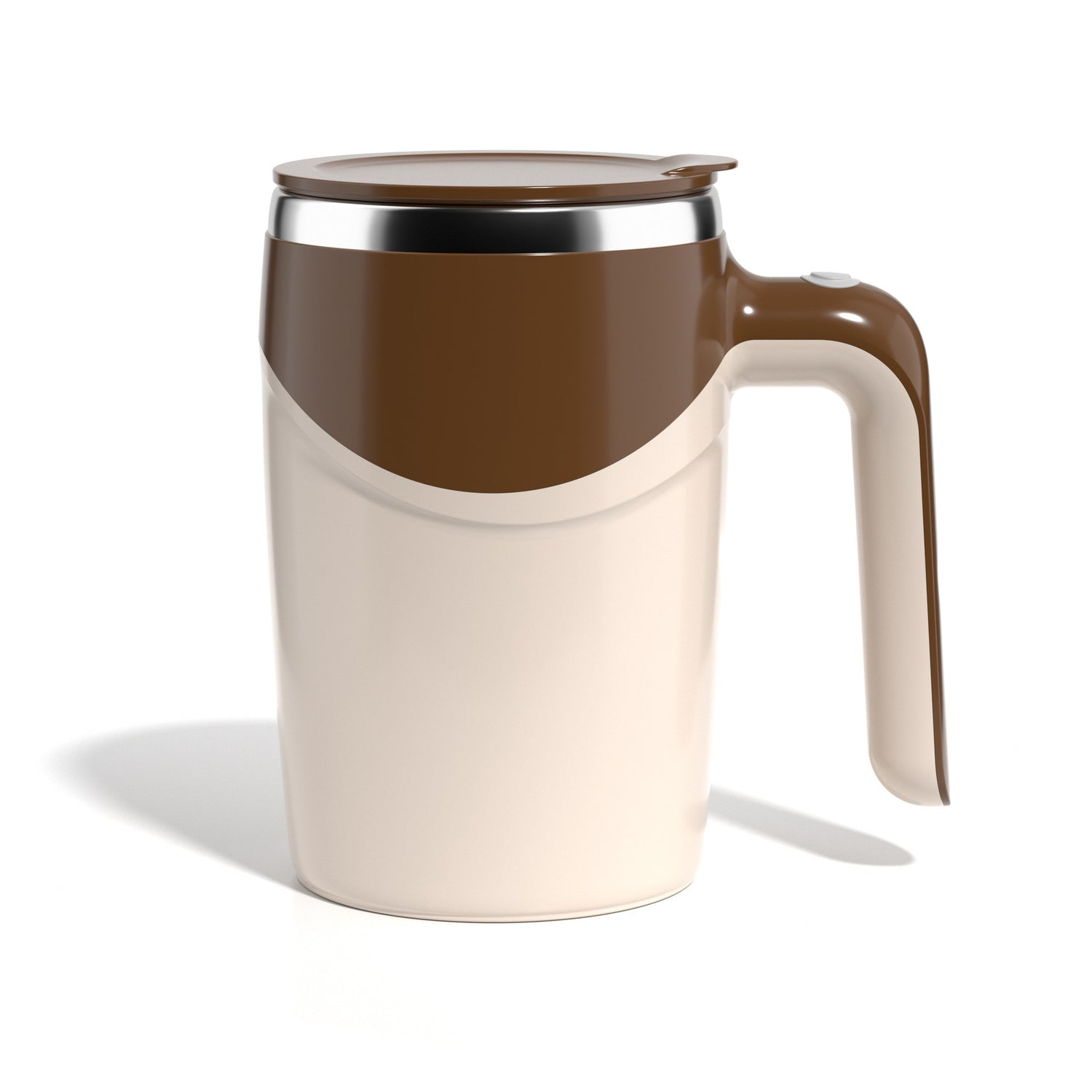 Rechargeable Model Automatic Stirring Cup Coffee Cup High Value Electric Stirring Cup Lazy Milkshake Rotating Magnetic Water Cup - Serenity Spaces