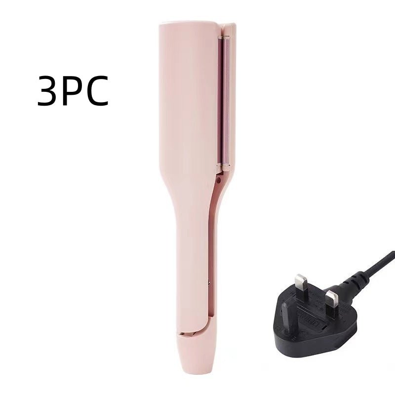 Hair Curling Iron 32mm Deep Wave Hair Curler 4 Temperature Adjustable Fast Heating Crimping Iron Styler Wand For All Hair Style - Serenity Spaces
