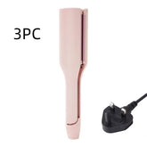 Hair Curling Iron 32mm Deep Wave Hair Curler 4 Temperature Adjustable Fast Heating Crimping Iron Styler Wand For All Hair Style - Serenity Spaces