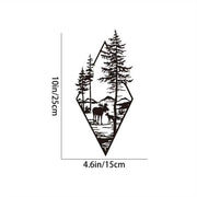 Mountain Wall Art, Mountain Waterfall Metal Wall Art Home Decor, Metal Wall Art, Home Decor Modern Art Wall Ornaments Artwork