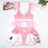 Feather Sexy Lingerie Lace Women Underwear Bra Panty - Serenity Spaces