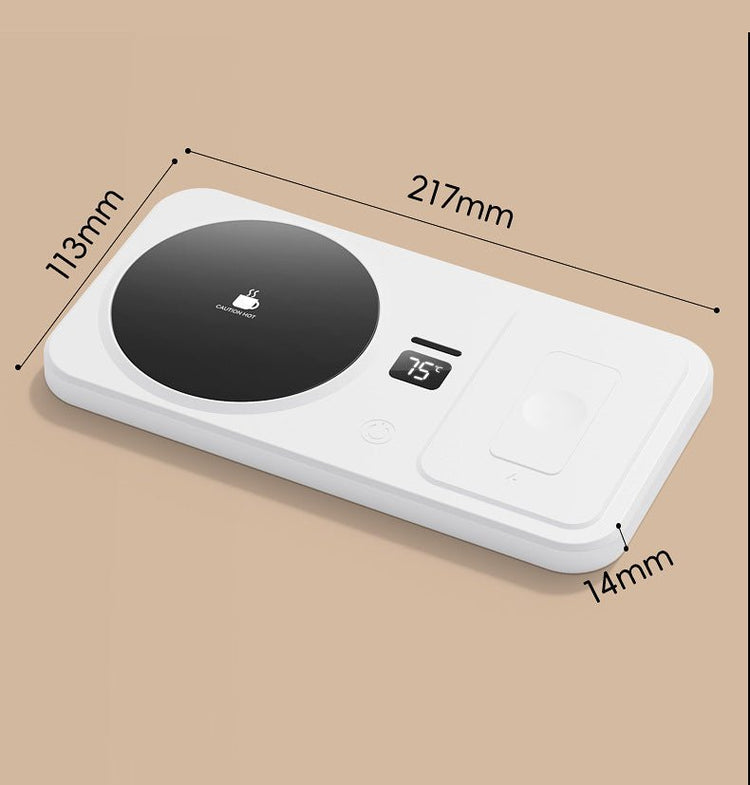 Multifunctional Home Smart Thermal Cup Pad Wireless Charging Heating Base - Serenity Spaces