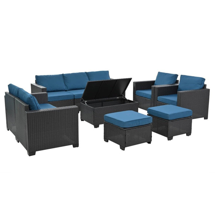 10 Piece Patio Furniture Set - Serenity Spaces