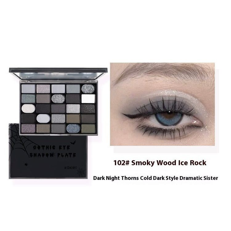 Cahill Dark Goth Eye Shadow Plate Multi - purpose Shimmer Matte Per Plate - Serenity Spaces