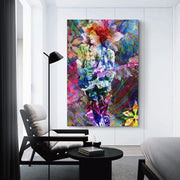 Abstract Canvas Wall Art Steve Vai Art Motivational Wall Art Inspirational Wall Art Poster and Wall Art for Living Room Modern Family Large Wall Art Posters 12X18Inch(30X45Cm)