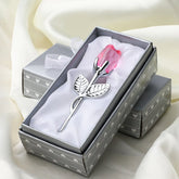 Metal Crystal Rose Decorations - Serenity Spaces