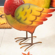 21.5 In. H Thanksgiving Metal Turkey Porch Decor