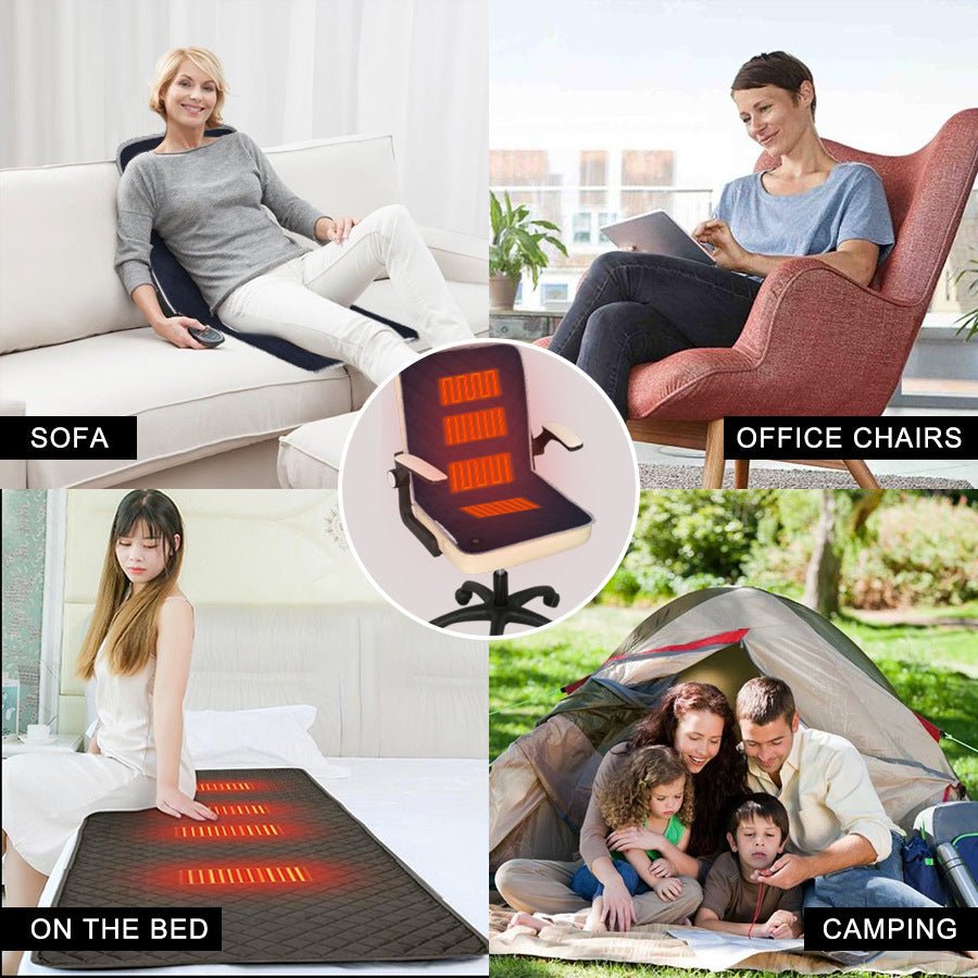Sleeping Bag Heating Pad USB Smart Cushion Winter Gadgets - Serenity Spaces