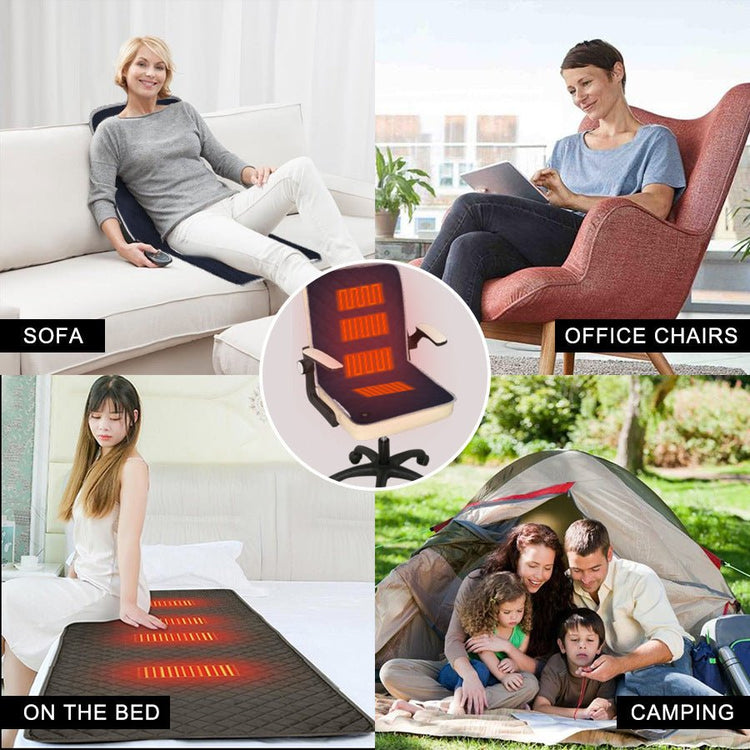 Sleeping Bag Heating Pad USB Smart Cushion Winter Gadgets - Serenity Spaces