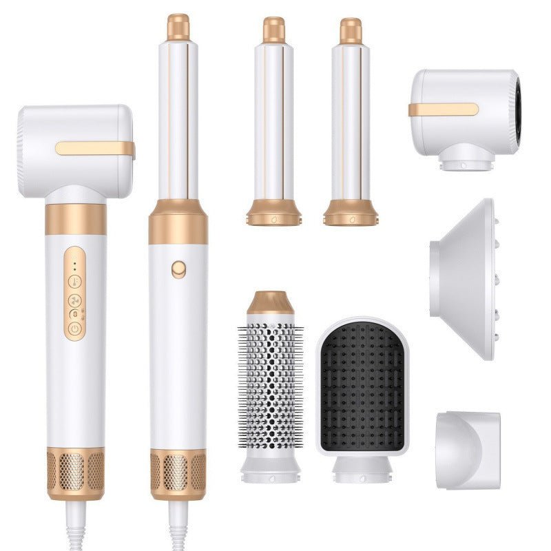MOQ300 Multifunctional 7 - in - 1 High - speed Hair Dryer Straight Comb - Serenity Spaces