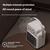 1200W 2 In 1 Efficient Room Heater Humidifying Table Heater Overheating Protections Heater Indoor Heater Suitable For Offices - Serenity Spaces