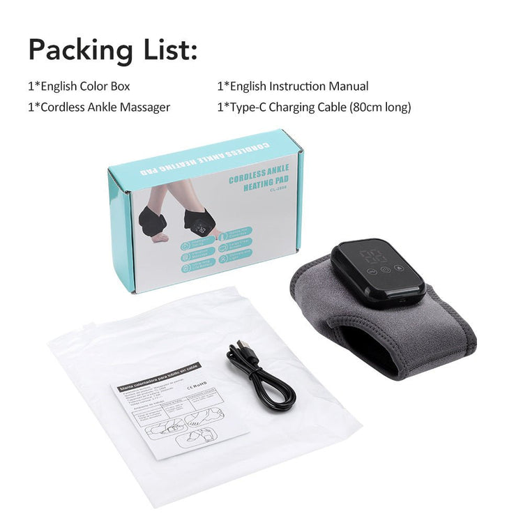 Charging 5 - speed Hot Compress 3 - speed Vibration Ankle Protection - Serenity Spaces