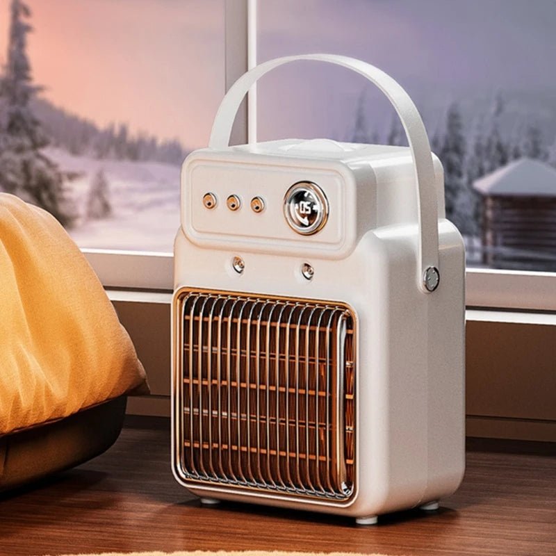 1200W 2 In 1 Efficient Room Heater Humidifying Table Heater Overheating Protections Heater Indoor Heater Suitable For Offices - Serenity Spaces
