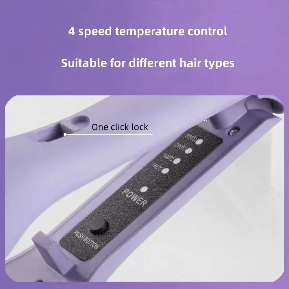 Hair Curling Iron 32mm Deep Wave Hair Curler 4 Temperature Adjustable Fast Heating Crimping Iron Styler Wand For All Hair Style - Serenity Spaces
