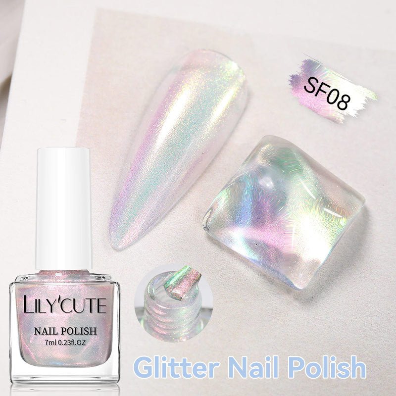 Quick - dry Metallic Mirror Nail Polish, No Baking Required - Serenity Spaces
