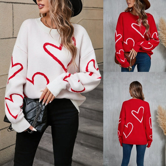 Female With Hearts Valentine&