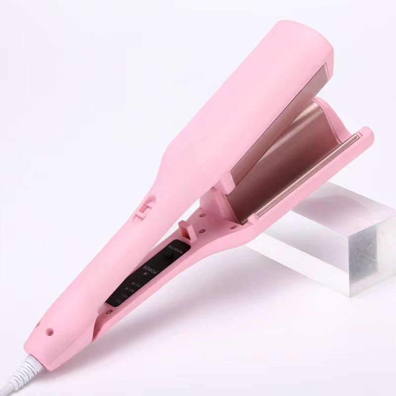 Hair Curling Iron 32mm Deep Wave Hair Curler 4 Temperature Adjustable Fast Heating Crimping Iron Styler Wand For All Hair Style - Serenity Spaces