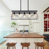 5 Lamps Farmhouse Chandelier Dining Room White - No Bulbs Unavailable Platform - Temu - Serenity Spaces