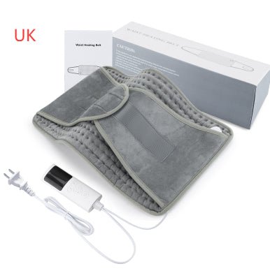 Back Heating Support Belt Heated Waist Brace With Adjustable Temperature Warm Back Belt Abdomen Warmer Lumbar Support Pad - Serenity Spaces