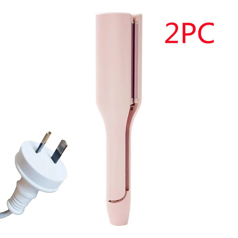 Hair Curling Iron 32mm Deep Wave Hair Curler 4 Temperature Adjustable Fast Heating Crimping Iron Styler Wand For All Hair Style - Serenity Spaces