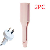 Hair Curling Iron 32mm Deep Wave Hair Curler 4 Temperature Adjustable Fast Heating Crimping Iron Styler Wand For All Hair Style - Serenity Spaces