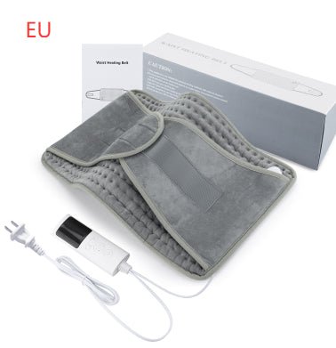 Back Heating Support Belt Heated Waist Brace With Adjustable Temperature Warm Back Belt Abdomen Warmer Lumbar Support Pad - Serenity Spaces