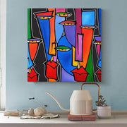 Bathroom Decor Wall Art Peintures Pop Art Inspirational Wall Art Poster and Wall Art for Living Room Modern Family Large Wall Art Posters 12X12Inch(30X30Cm)