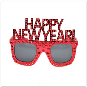 HAPPY NEW YEAR Funny Glasses NEW YEAR Party Glasses