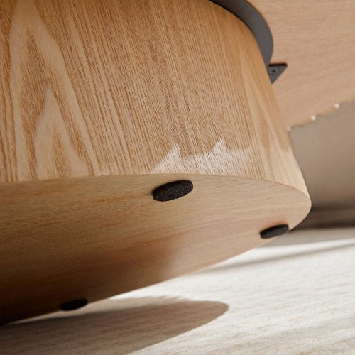 Modern Handmade Drum Coffee Table - Serenity Spaces