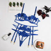 Sexy Thong Flower Embroidery Sexy Lingerie - Serenity Spaces