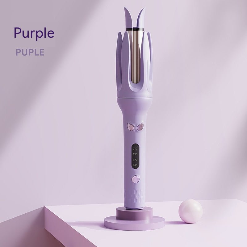 Full - automatic Hair Curler Non - hurt Hair Lazy Egg Roll Large Wave Electric - Serenity Spaces