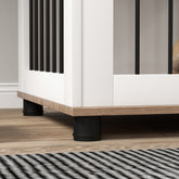 Dog Kennel Furniture Side End Table Indoor with Lockable Door - Serenity Spaces