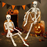 Halloween Decorations Outdoor Halloween Dark Terror Skeleton Decoration Props Set up Ghost House Halloween Decor on Clearance