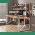 Simple Office In The Bedroom Students Learn To Write Desks - Serenity Spaces