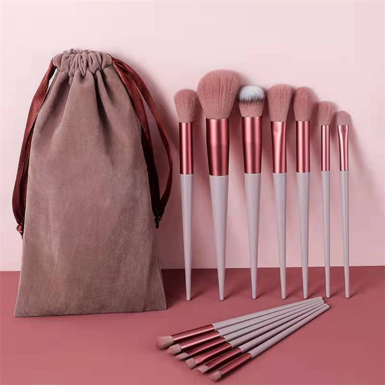 13Pcs Makeup Brush Set Make Up Concealer Brush Blush Powder Brush Eye Shadow Highlighter Foundation Brush Cosmetic Beauty Tools - Serenity Spaces