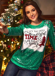 Women'S Christmas Long Sleeve Sweatshirt Funny Graphic Ugly Shirts