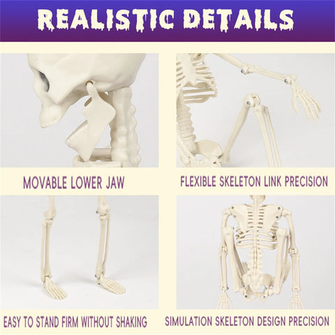 Halloween Decorations Outdoor Halloween Dark Terror Skeleton Decoration Props Set up Ghost House Halloween Decor on Clearance