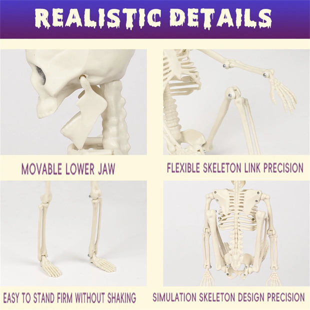 Halloween Decorations Outdoor Halloween Dark Terror Skeleton Decoration Props Set up Ghost House Halloween Decor on Clearance