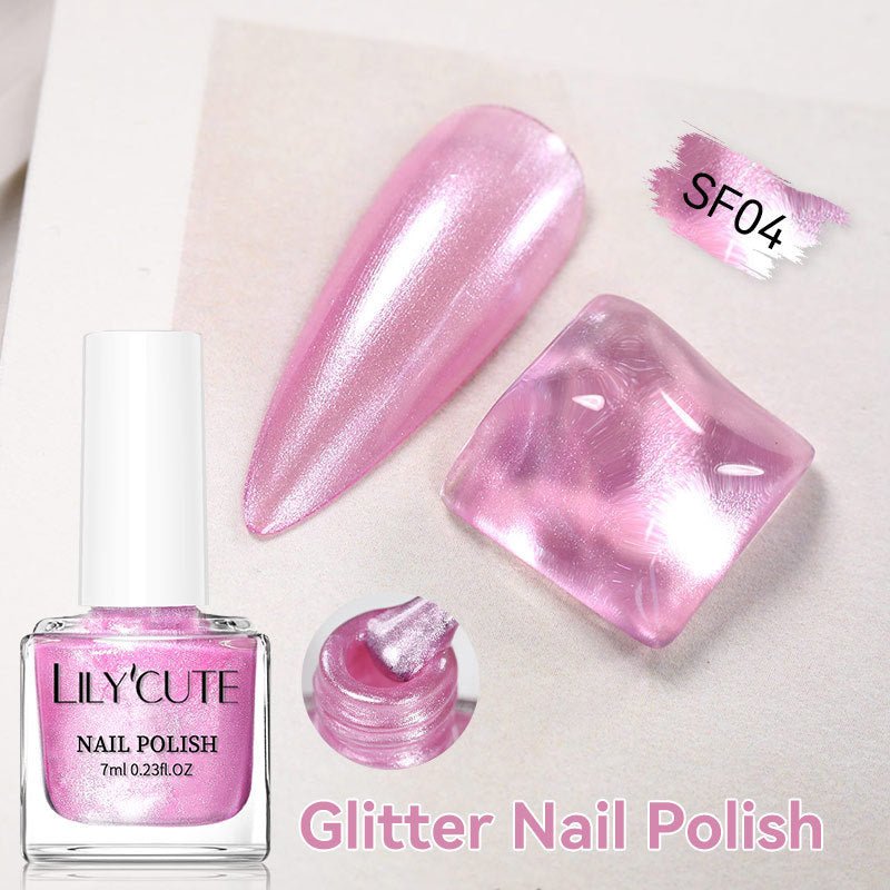 Quick - dry Metallic Mirror Nail Polish, No Baking Required - Serenity Spaces