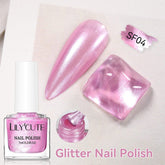 Quick - dry Metallic Mirror Nail Polish, No Baking Required - Serenity Spaces