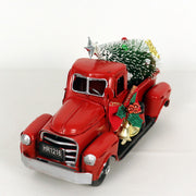 Retro Red Truck Christmas Decoration Ornaments