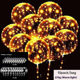 Helium Floating Air Led Glowing Balloon Party Decoration Balloon - Serenity Spaces