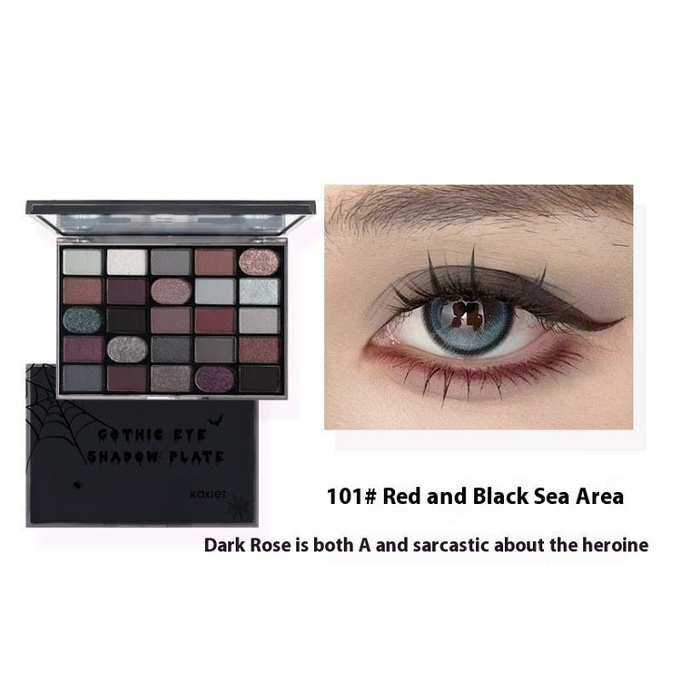 Cahill Dark Goth Eye Shadow Plate Multi - purpose Shimmer Matte Per Plate - Serenity Spaces